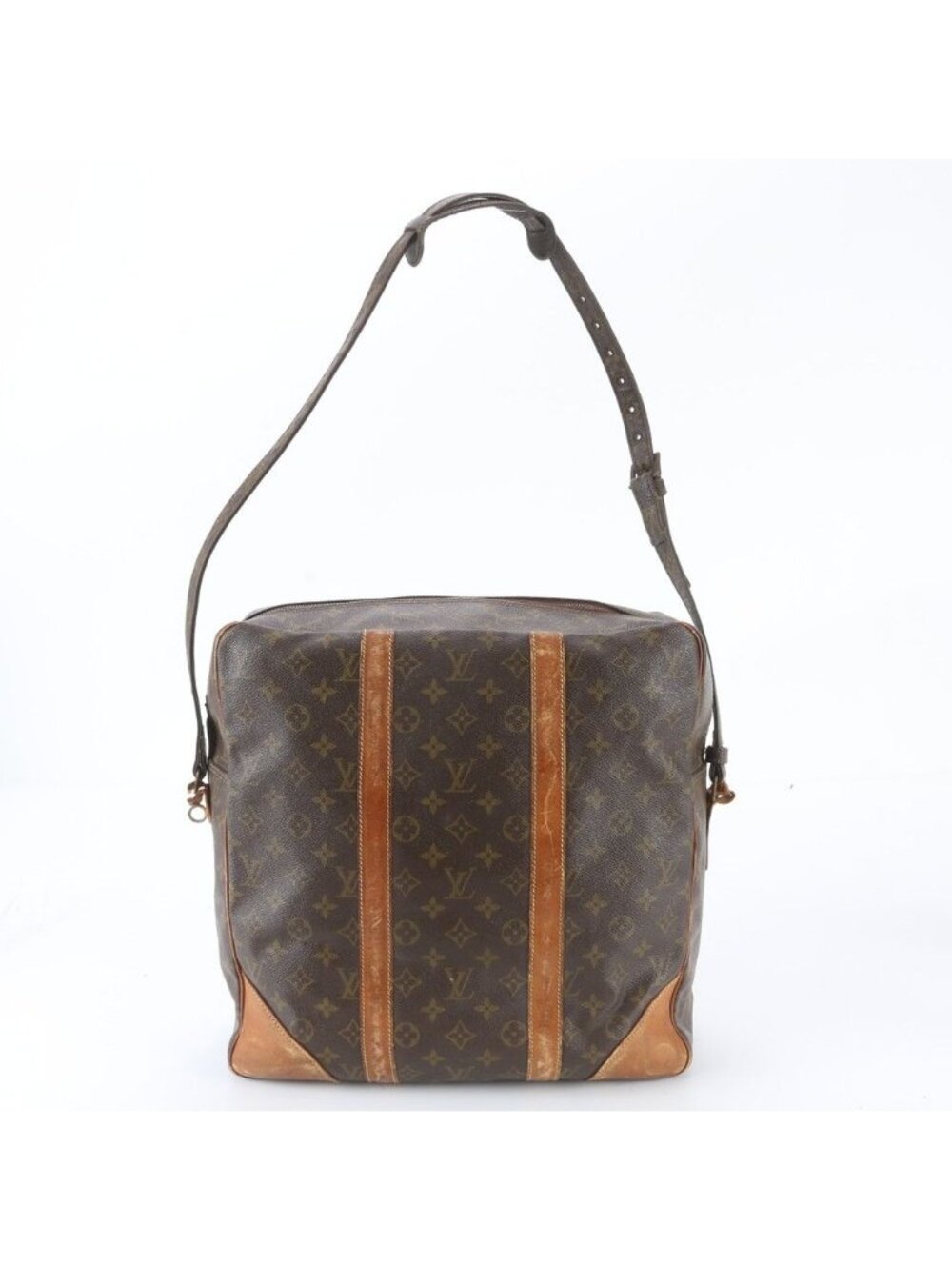 Louis Vuitton Monogram Grand Malso Leather Shoulder Bag Business